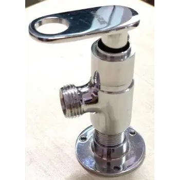 Brass Angle Cock